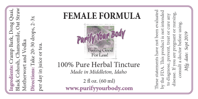 Female Herbal Tincture