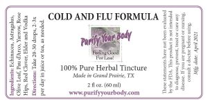 cold and flu formula