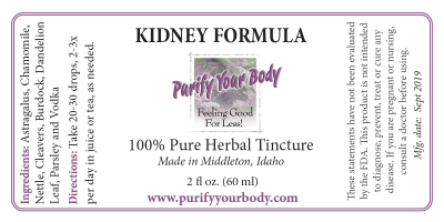 Kidney Herbal Tincture