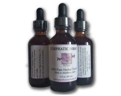Lymphatic herbal tincture