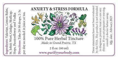 anxiety herbs anti-stress herbs