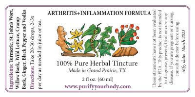 arthritis and anti-inflammation herbs