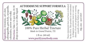 autoimmune herbal formula