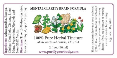 Mental Clarity Brain Formula
